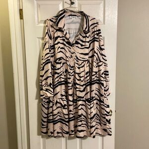 Zebra Fall Dress
